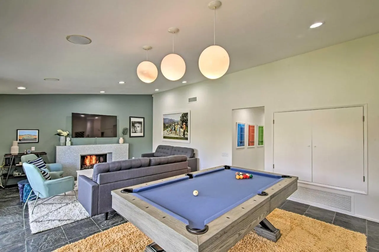 Feriehus Palm Springs Home Covered Patio, Pool And Games! USA